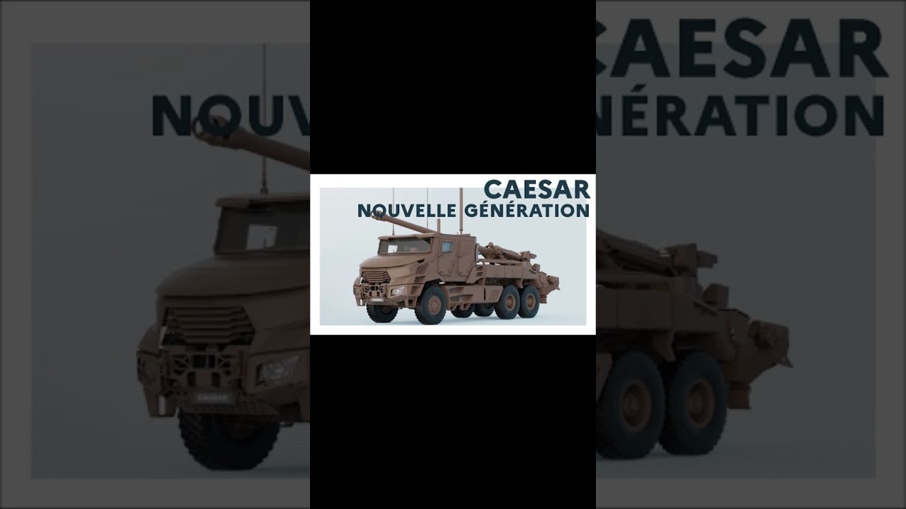Focus sur Le CANON GÉANT CAESAR Mk2 qui va RÉVOLUTIONNER l&rsquo;artillerie militaire ! #military#tech