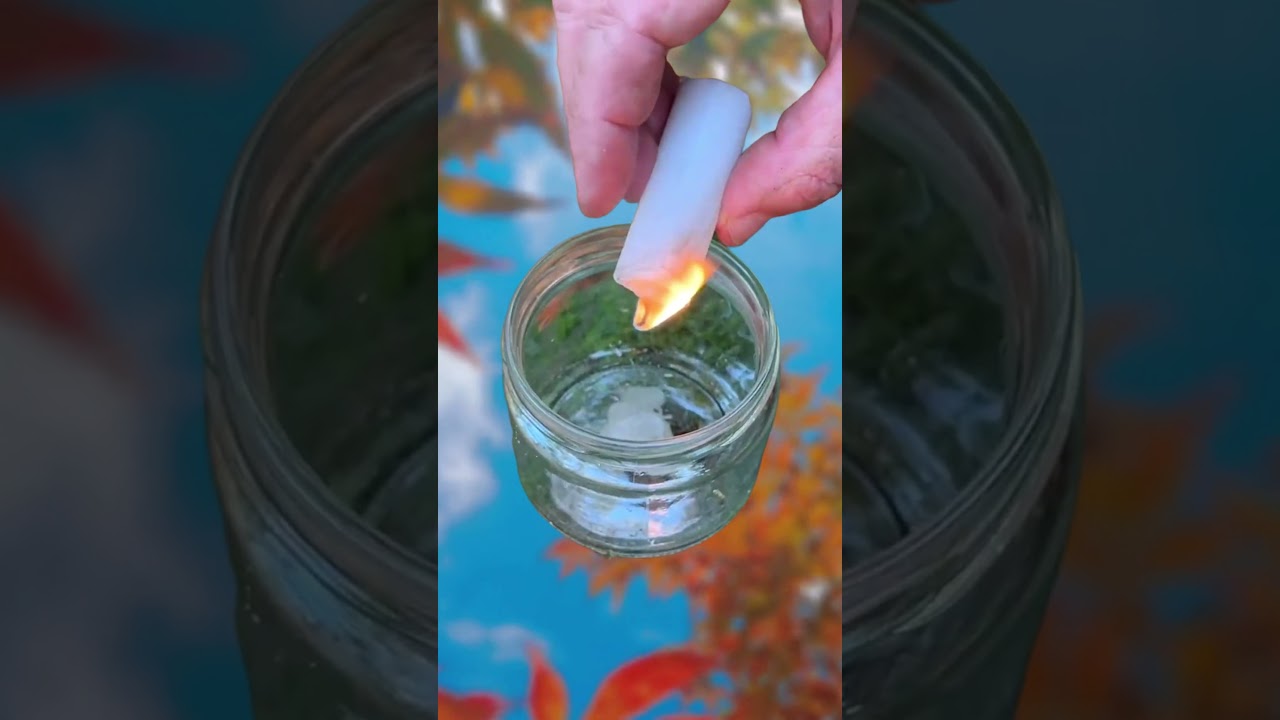 SEL+HUILE= BOUGIE ETERNELLE SURVIE #survival