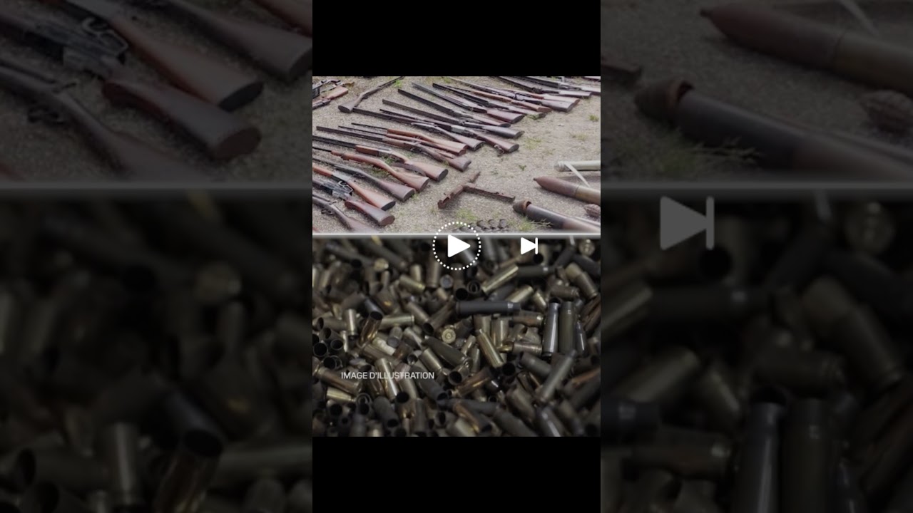 Arsenal de guerre démantelé dans le Cher.Collection mortelle sous les combles#survival#collection