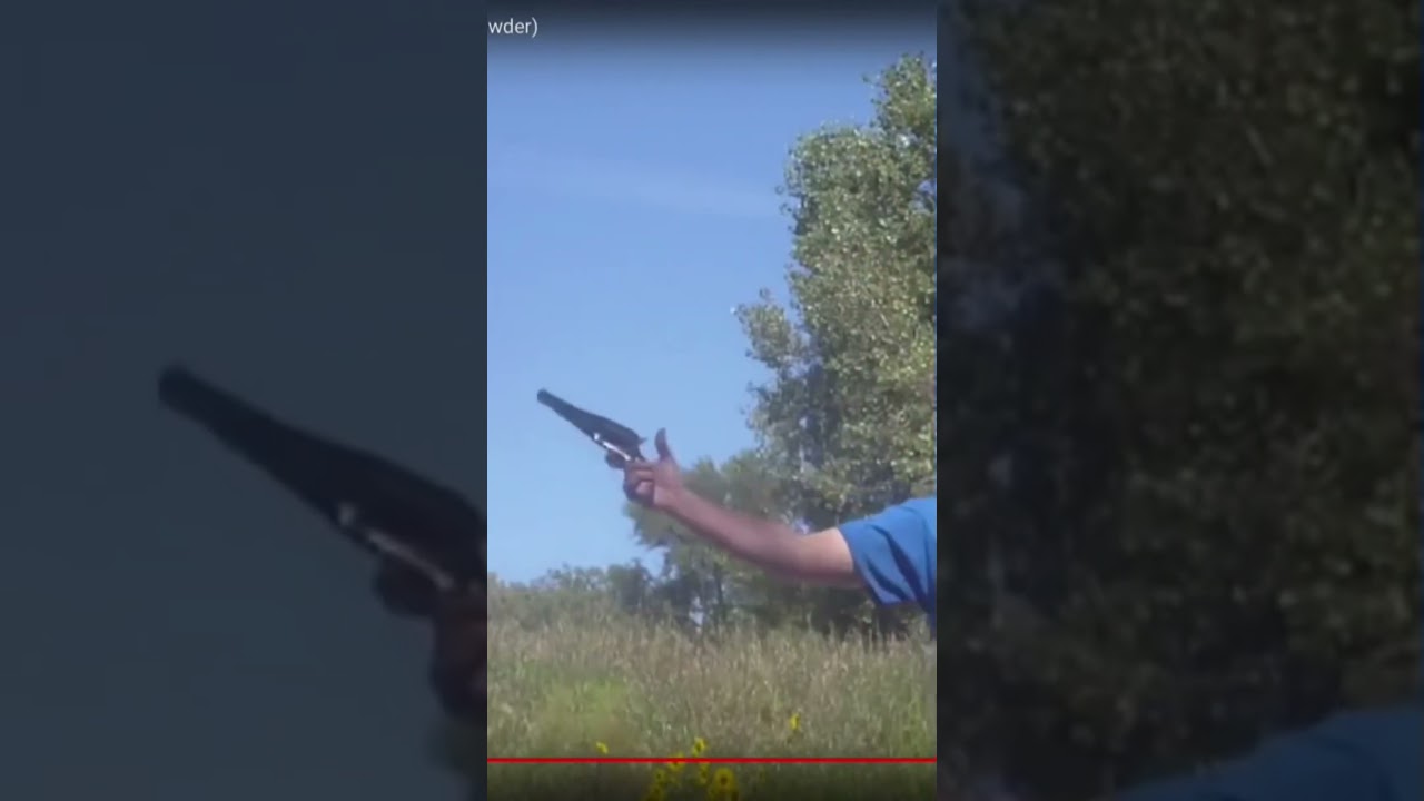 TIRS REMINGTON 1858 POUDRE NOIRE #survival#remington