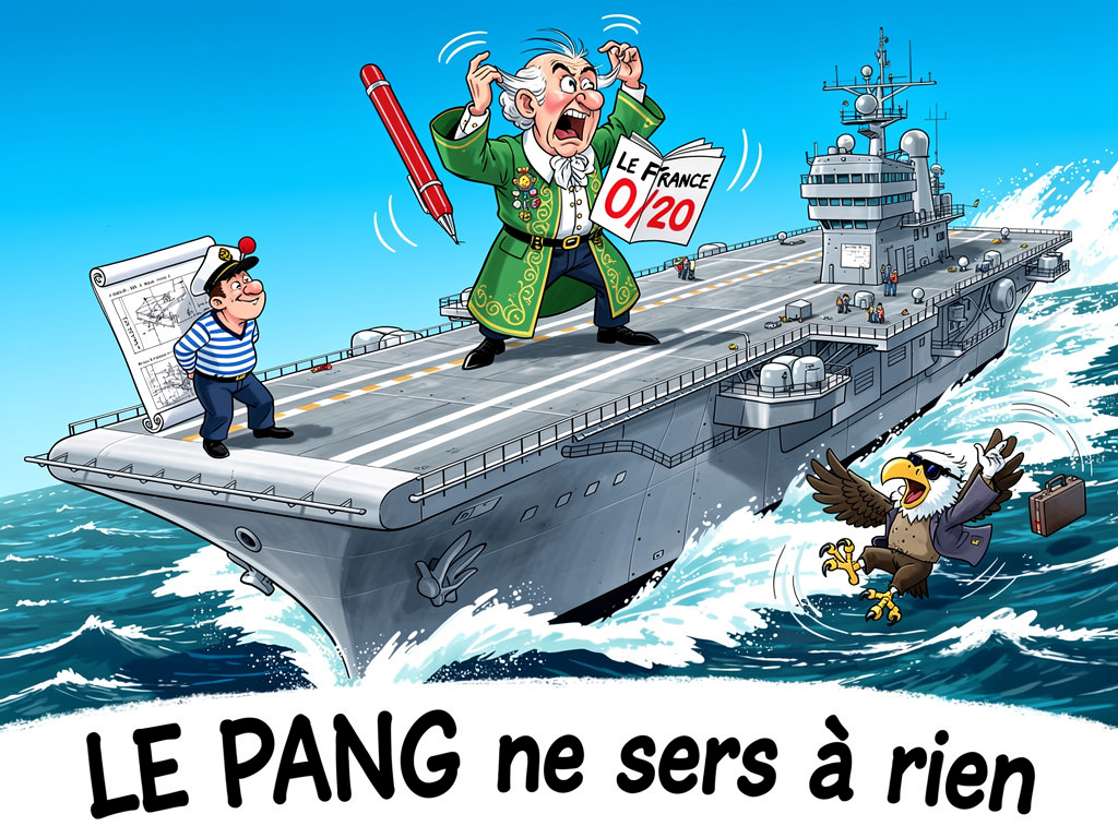 Le futur géant des mers : Pourquoi le nouveau porte-avions français bouscule l&rsquo;ordre mondial ?