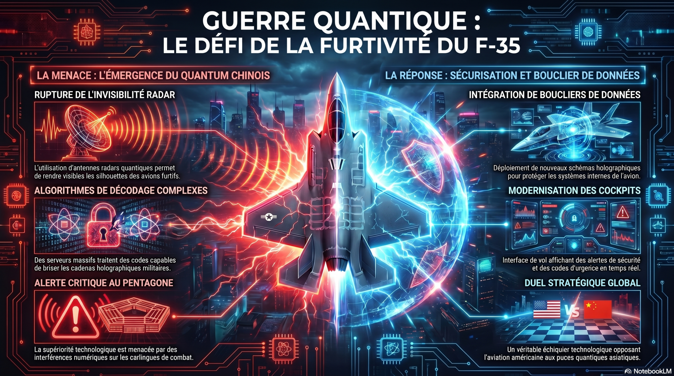 Le F-35 face au séisme quantique : Pourquoi le fleuron américain de 1 000 milliards de dollars vacille