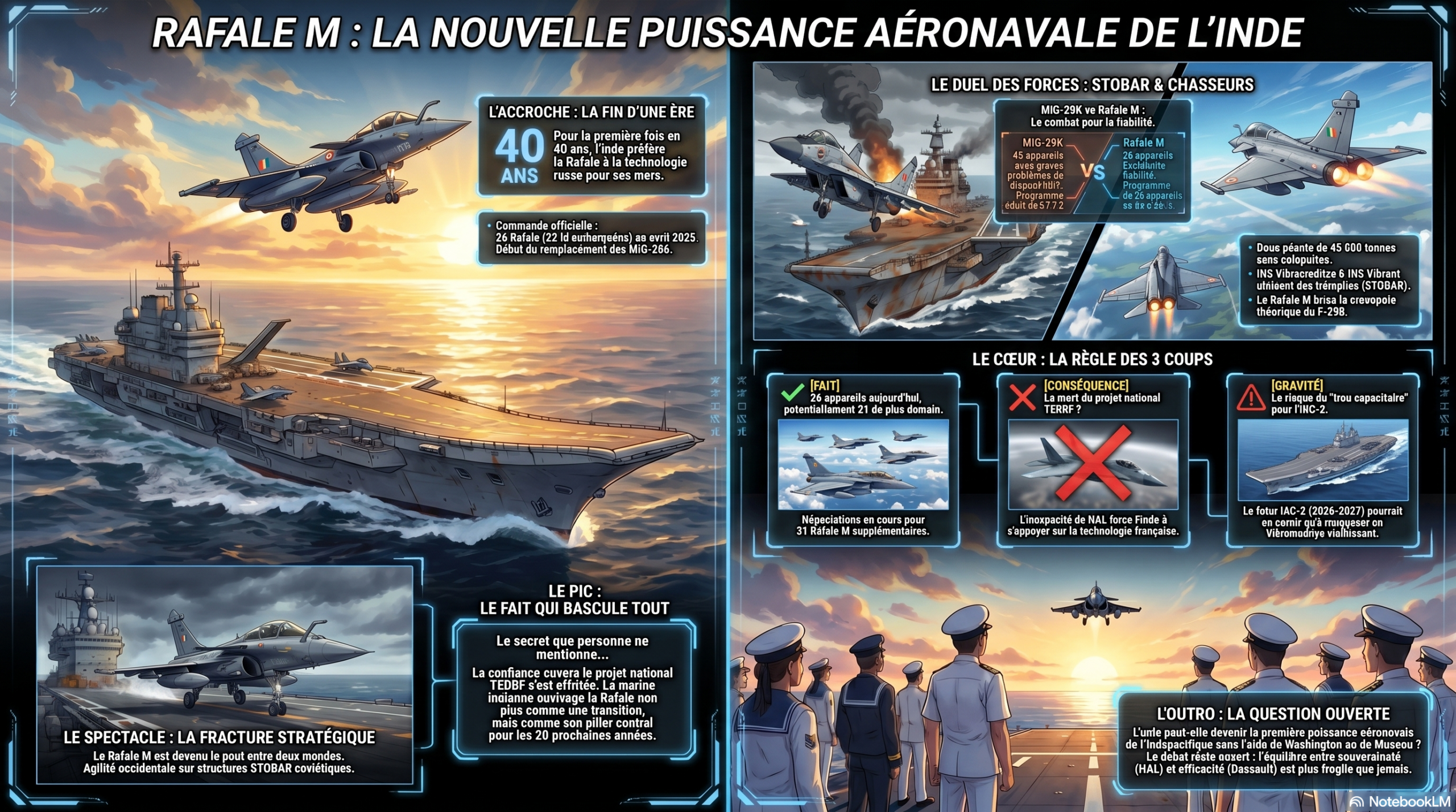 Le Rafale M en Inde : Un séisme géopolitique et technologique pour l&rsquo;aéronavale mondiale