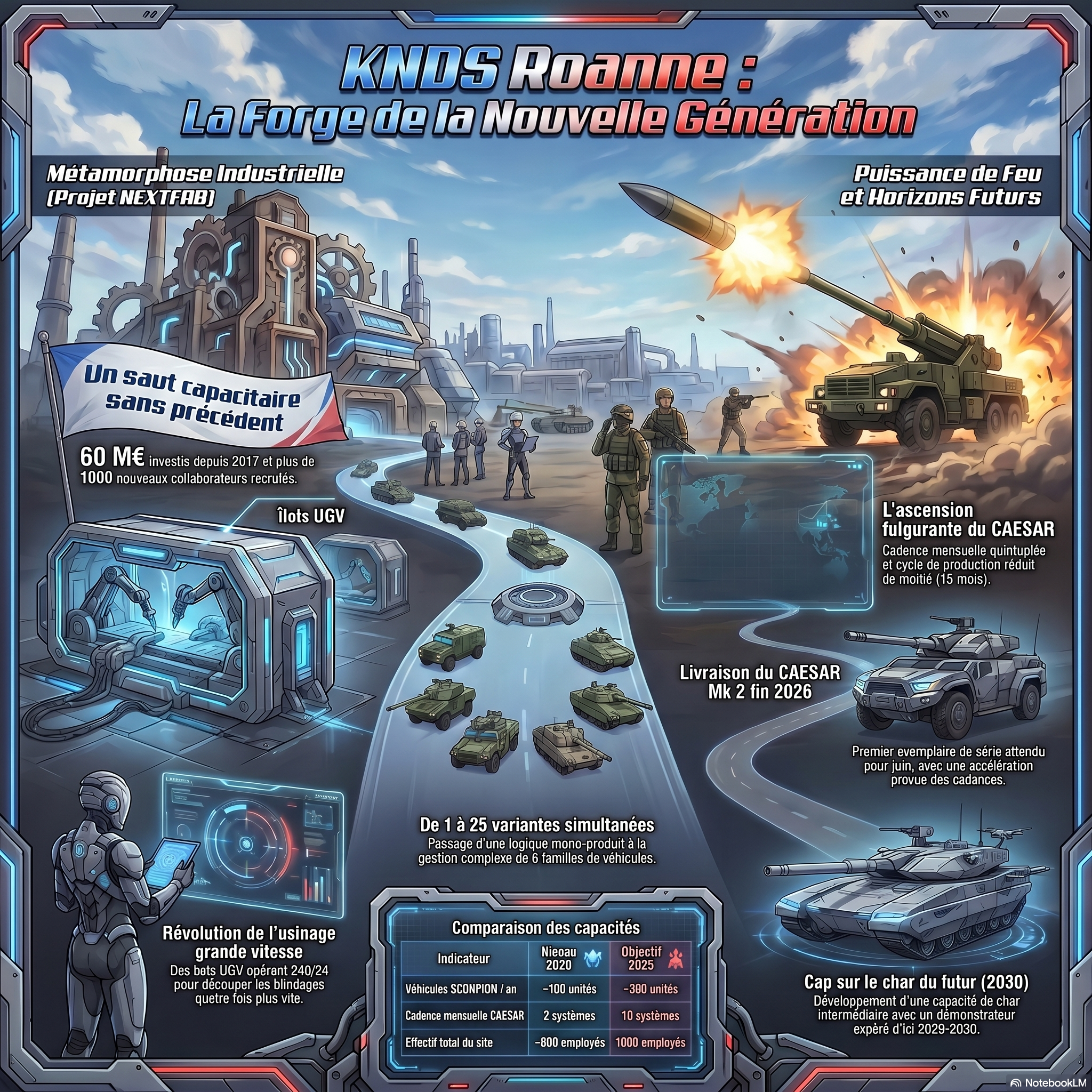 L’Arsenal du Futur : Comment Roanne a Réinventé la Souveraineté Industrielle de KNDS