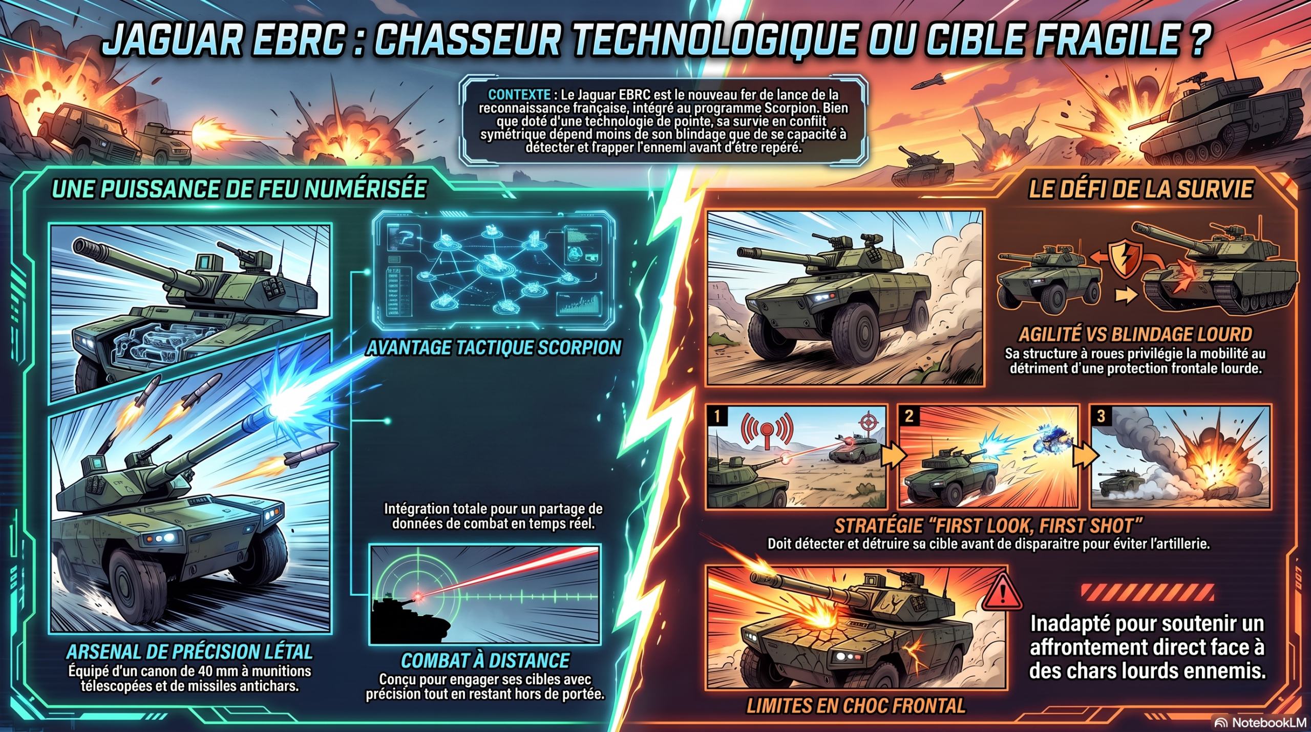 Le Jaguar EBRC : Prodige technologique ou proie facile dans la guerre de demain ?