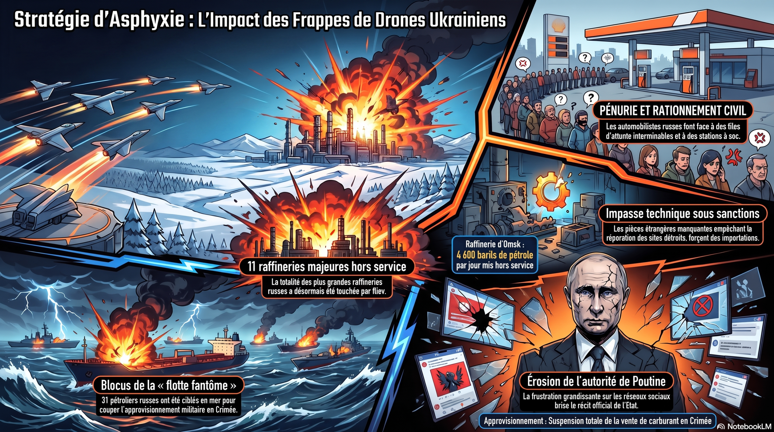 2500 km, des pénuries et un Poutine humilié : Comment l’Ukraine a déplacé le front au cœur de la Russie