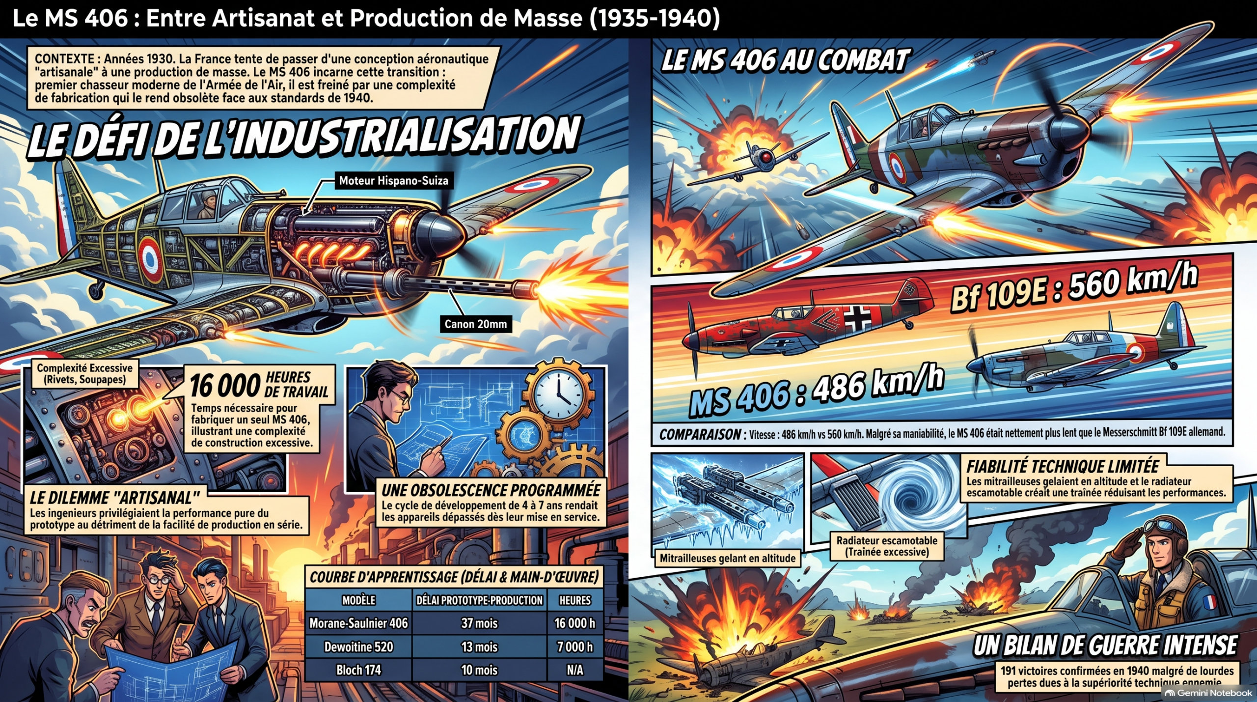 Le paradoxe de l&rsquo;acier : pourquoi l&rsquo;aviation française de 1940 a perdu la course industrielle avant le premier combat