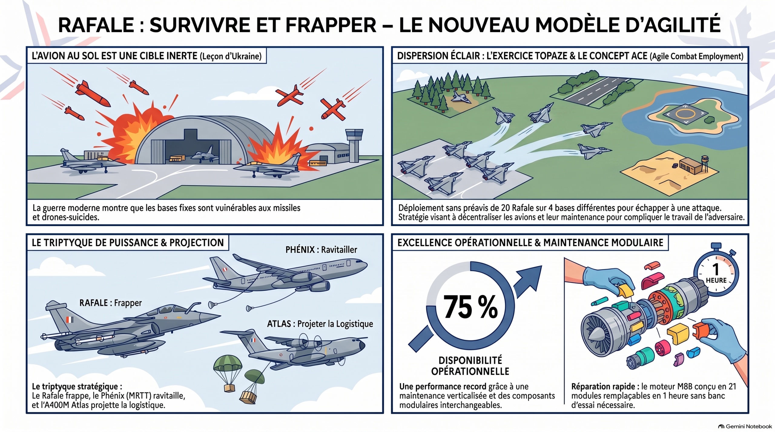 Rafale : 5 leçons surprenantes sur le fleuron qui redéfinit la guerre moderne